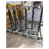 3 steel racks