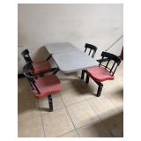 3 pc 2 chairs, and table