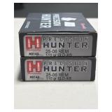 40 RDS HORNADY 25-06 REM AMMO 110 GRAIN
