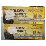 20 RDS FIOCCHI GOLDEN TURKEY 12 GA SHOT SHELLS