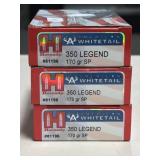 60 RDS HORNADY 350 LEGEND 170 GRAIN SP