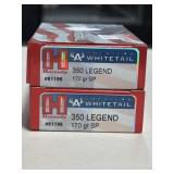 40 RDS HORNADY 350 LEGEND 170 GRAIN SP