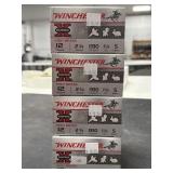 100 RDS WINCHESTER 12 GA SHOT SHELLS 2-3/4'