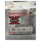25 RDS WINCHESTER 28 GA SHOT SHELLS 2-3/4'