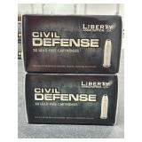 40 RDS LIBERTY 357 MAGNUM AMMUNITION 50 GRAIN