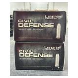 40 RDS LIBERTY 357 MAGNUM AMMUNITION 50 GRAIN