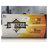 50 RDS ARMSCOR 10mm AMMO 180 GRAIN FMJ