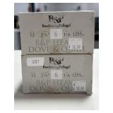 50 RDS B&P DOVE & QUAIL SHOT SHELLS 12 GA