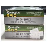 40 RDS REMINGTON CORE-LOKT 30-06 SPRG AMMO
