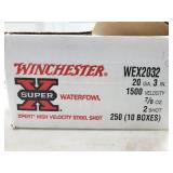 250 RDS WINCHESTER 20 GA SHOT SHELLS