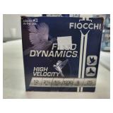 25 RDS FIOCCHI 12 GA SHOT SHELLS 2-3/4' - 1-1/4