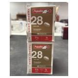 50 RDS AGUILA AMMO 28 GA TARGET LOAD 7-1/2 SHOT