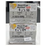 50 RDS RIO 20 GA SHOT SHELLS 3' - 1 OZ - 3 SHOT