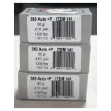 60 RDS UNDERWOOD 380 AUTO + P 90 GRAIN JHP