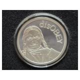 SILVER SHIELD 2021 SITTING BULL 1 OZ SILVER PROOF