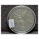 2018 MEXICO LIBERTAD 1 OZ SILVER ROUND -