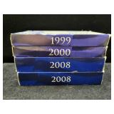 (4) US MINT PROOF SETS