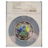 2021 PALAU SILVER 'GREAT CONSPIRACIES - NEW WORLD