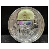 2022 'REAL HEROES - SPECIAL FORCES' 3 OZ SILVER -