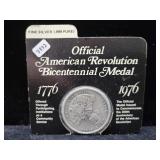 OFFICIAL AMERICAN REVOLUTION BICENTENNIAL MEDAL