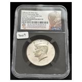 2019-S KENNEDY HALF DOLLAR APOLLO 11 FIRST DAY OF