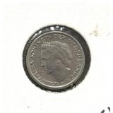 1948 NETHERLANDS 10 CENT COIN