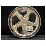 THE HAMILTON MINT 'SPIRIT OF AMERICA' .999 FINE