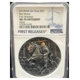 APOCALYPSE FOUR HORSEMEN 'RED HORSE' 2 OZ .999