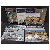 (5) 3 COIN NATIONAL MONUMENT/NATIONAL PARK QUARTER