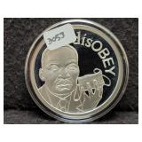 SILVER SHIELD 2021 MLK 1OZ SILVER ROUND