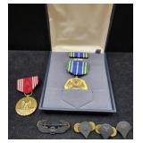 MILITARY INSIGNIA & MEDALS -