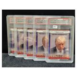 (5) 2023 MERRICK MINT DONALD TRUMP 'MOST FAMOUS