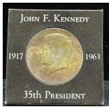 JFK 35TH PRESIDENT 1964 KENNEDY HALF DOLLAR