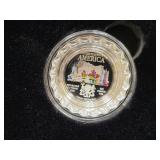 WORLD LANDMARKS BOTTLE CAP - USA - 6 GRAMS