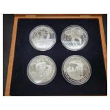 150 YEARS OF BASEBALL - COMM SILVER PROOF SET
