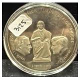 1963 MEXICO COMMEMORATIVE MEDAL CELEBRATING THE