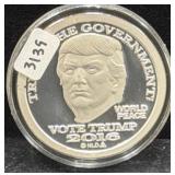 2016 TRUMP 1 OZ SILVER ROUND