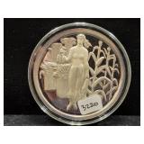 THE HAMILTON MINT 'SPIRIT OF AMERICA' .999 FINE