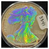 2000 SILVER EAGLE HOLOGRAM