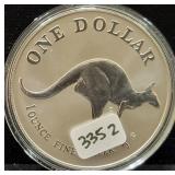 1993 1 OZ AUSTRAILIAN KANGAROO