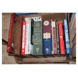 BOX OF HARDCOVER  DOG BOOKS