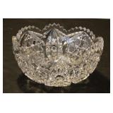 CUT GLASS BOWL