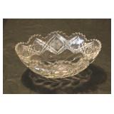 CUT GLASS BOWL
