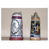 TWO BEER STEINS