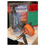 TOTE, DRAIN SNAKE ETC