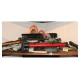 DUMBBELLS AND MISC HAND TOOLS