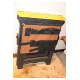 PAIR PLASTIC SAWHORSES