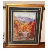 VERN HIPPENSTEAL PRINT "INTO THE WOODS"