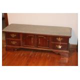 PADDED TOP DRESSING BENCH