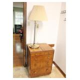 4-DRAWER SEWING TABLE W/CONTENTS